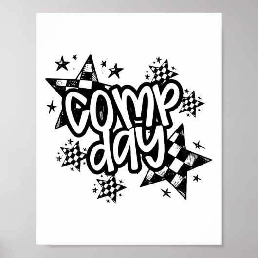 Poster Journee de competition de cheerleading de la saiso (Devant)
