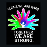 Poster Journée de la maladie rare 2022 - Sensibilisation<br><div class="desc">Journée de la maladie rare 2022 - T-shirt de sensibilisation aux maladies rares45</div>