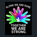 Poster Journée de la maladie rare 2022 - Sensibilisation<br><div class="desc">Journée de la maladie rare 2022 - T-shirt de sensibilisation aux maladies rares45</div>