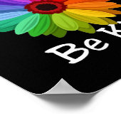 Poster Journée de l'unité dans un monde où vous pouvez êt (Coin)