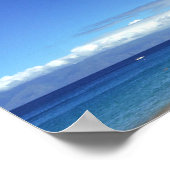 Poster Journée de plage à Maui Imprimer (Coin)