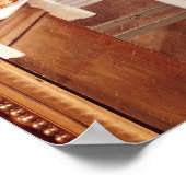 Poster Journée de visite à l'hôpital, 1889 (Coin)