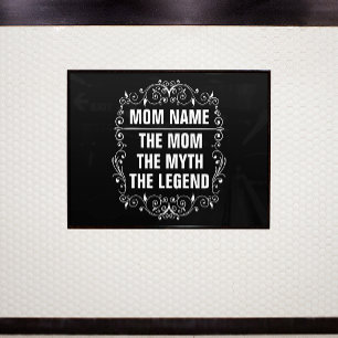 Poster Journée des mères personnalisées