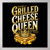 Poster Journée du fromage grillé (Devant)