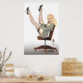 Poster Journée du Secrétaire (Cuisine)