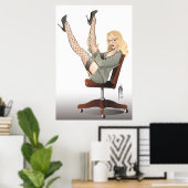 Poster Journée du Secrétaire (Bureau à domicile)