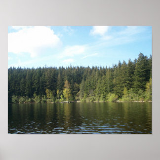 Poster Journée ensoleillée au lac Padden