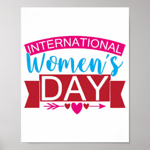 Poster Journée internationale de la femme