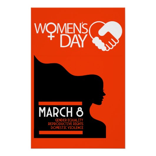 Poster Journée internationale de la femme (Devant)