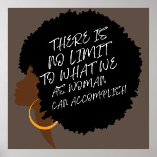 Poster Journée internationale de la femme 2024 silhouette