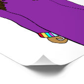 Poster Journée internationale de la femme 8 mars (Coin)