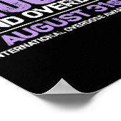 Poster Journée internationale de sensibilisation à la sur (Coin)