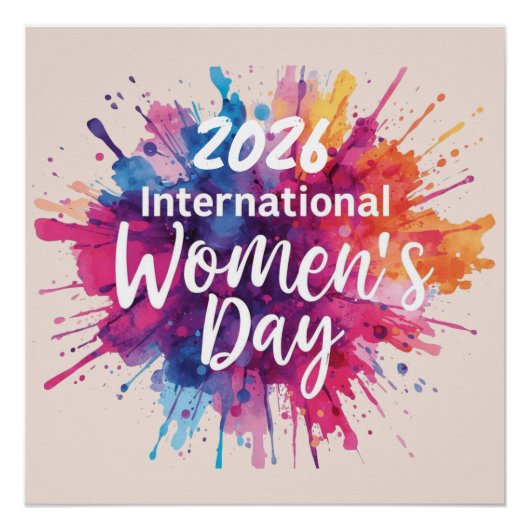 Poster Journée internationale des femmes 2026 (Devant)