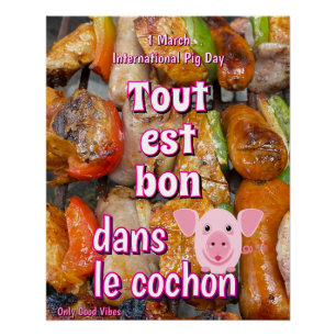 Poster Journée internationale du porc