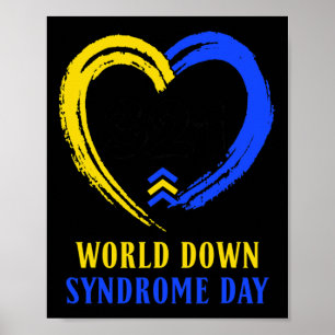 Poster Journée Mondiale Contre Le Syndrome Pour Lutter Co