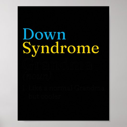 Poster Journée Mondiale Contre Le Syndrome Pour Lutter Co (Devant)