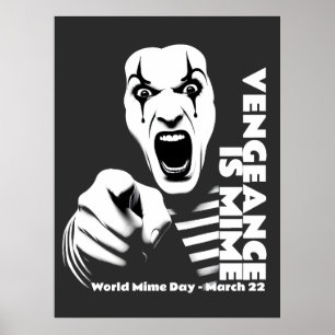 Poster Journée mondiale de la Mime