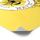 Poster Journée mondiale de l'abeille (Coin)