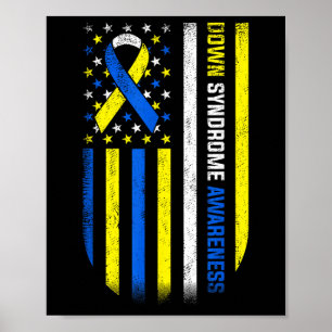 Poster Journée mondiale du syndrome de Down, sensibilisat
