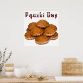 Poster Journée Paczki (Cuisine)