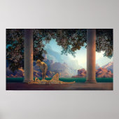 Poster Journée par Maxfield Parrish en 1922 (Devant)