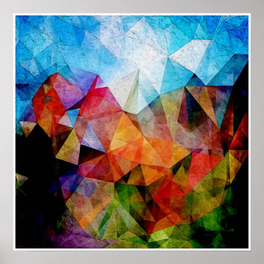 Poster Journée sous le ciel bleu (Devant)