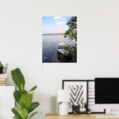 Poster Journée sur le lac (Bureau à domicile)
