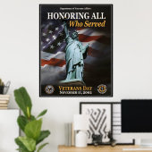 Poster Journée vintage des anciens combattants, 2002 - (Bureau à domicile)