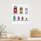 Poster Journées russes de la semaine (Cuisine)