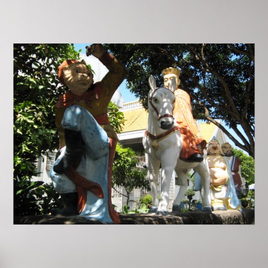 Poster Journey to the West [Monkey Magic] (Devant)