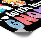 Poster Jours Avec Mes Gnomies 100 Jours D'Enseignants Sco (Coin)