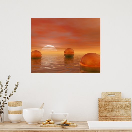 Poster Jours d'août (Cuisine)