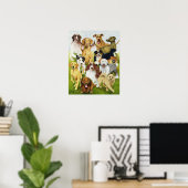 Poster Jours de chien (Bureau à domicile)