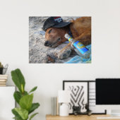 Poster Jours de chien (Bureau à domicile)