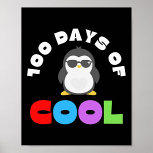 Poster Jours De Cool Cent Jours 100E Jour De L'École