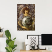 Poster Jours de création, premier jour par Burne Jones (Bureau à domicile)