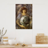 Poster Jours de création, premier jour par Burne Jones (Cuisine)