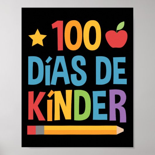Poster Jours De Kinder - Espagnol (Devant)