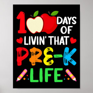 Poster Jours De L'École Pré-k Vie Étudiant