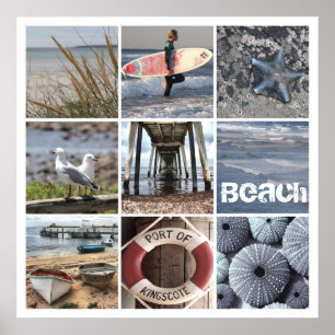 Poster Jours de plage