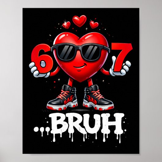 Poster Jours de Saint-Valentin drôles 67 Glace Meme Six S (Devant)