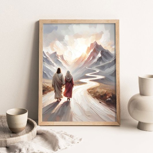 Poster Jours de Triomphe, Peinture Chrétienne, Jésus Marc