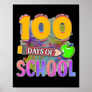 Poster Jours D'École 100 Jours D'École