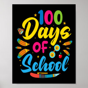Poster Jours D'École 100E Jour D'École