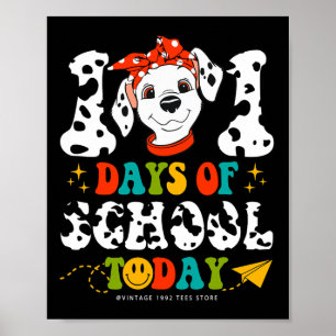 Poster Jours D'École Chiens Garçons Dalmatiennes Filles 1