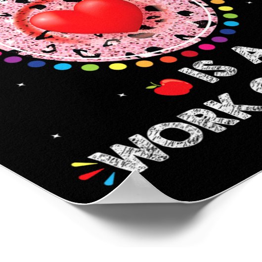 Poster Jours D'École Déjeuner Dame Pour Déjeuner Lady Caf (Coin)