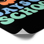 Poster Jours D'École les années 70 Étudiant Super Rétro (Coin)