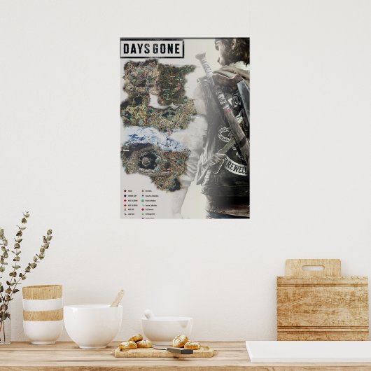 Poster Jours écoulés (Cuisine)