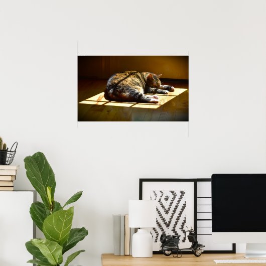 Poster Jours Lents, (Bureau à domicile)