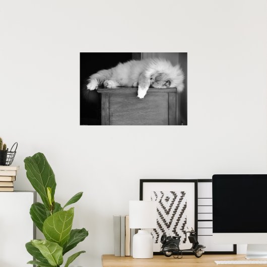 Poster Jours Lents, (Bureau à domicile)